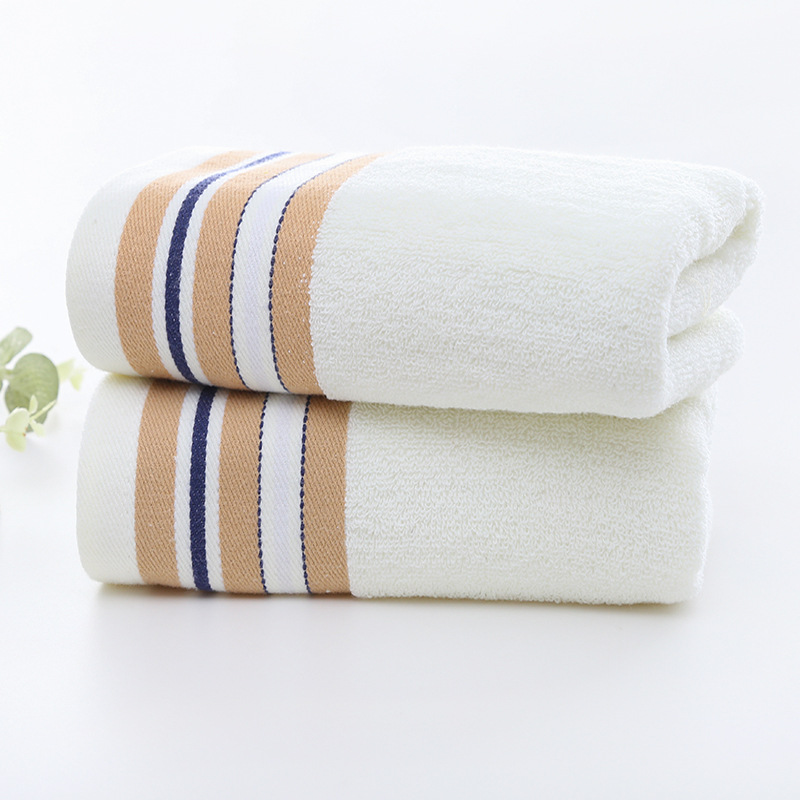 Towel Cotton Wholesale Face Washing at Home Absorbent Towel Embroidery Logo Advertising Present Towel Cotton Wholesale Factory