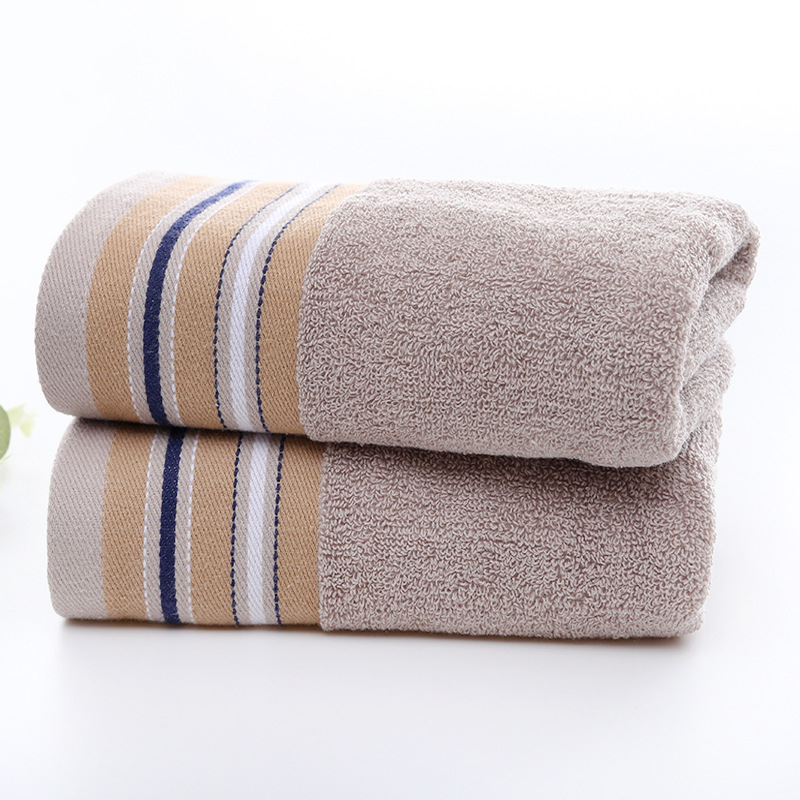 Towel Cotton Wholesale Face Washing at Home Absorbent Towel Embroidery Logo Advertising Present Towel Cotton Wholesale Factory