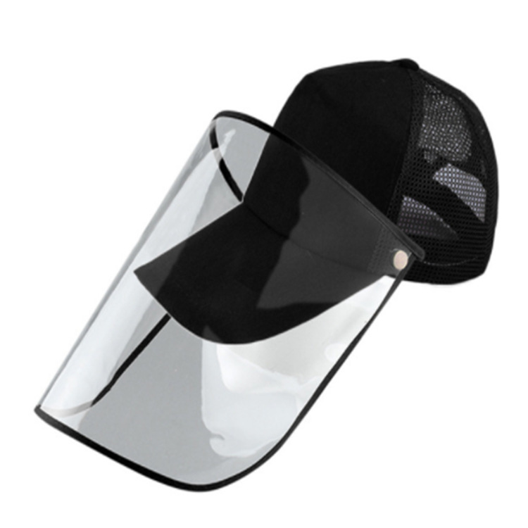 Protective Caps Men's Summer Anti-Droplet Saliva Hat Women's Baseball Cap Mask Face Cover Sun-Proof Sun Hat New