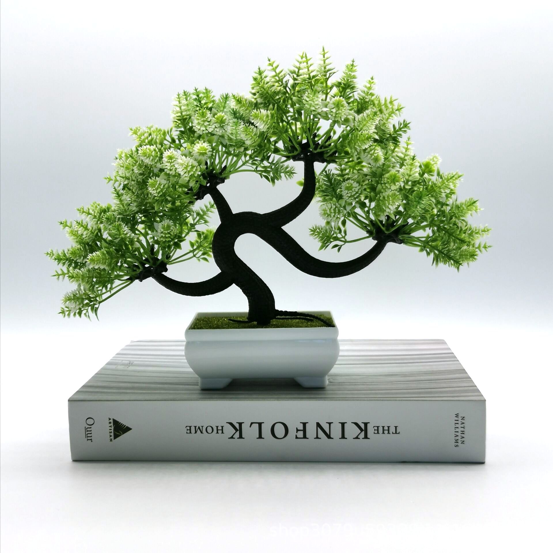 塑料花仿真植物小盆栽盆景小树绿植盆景假花家居装饰 桌面摆件