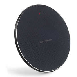 D3无线充电器15W合金圆盘快充 K8 铝合金无线充 圆形桌面款无线充