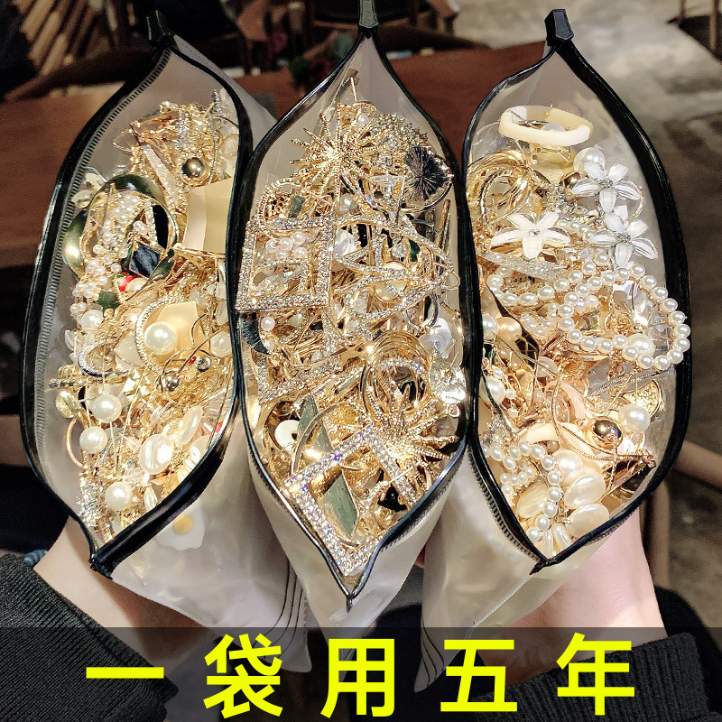 925银针耳环女玫红色气质珍珠长款耳坠耳钉耳饰义乌批发饰品包邮