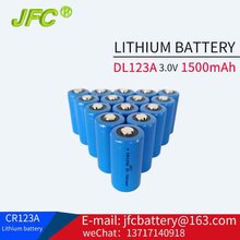 CR123A 3V 1500mAh 维森尼克无线智能安防集成控制系统锂电池