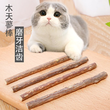 厂家批发袋装磨牙洁齿木天蓼棒猫玩具猫咪零食宠物磨牙棒食品