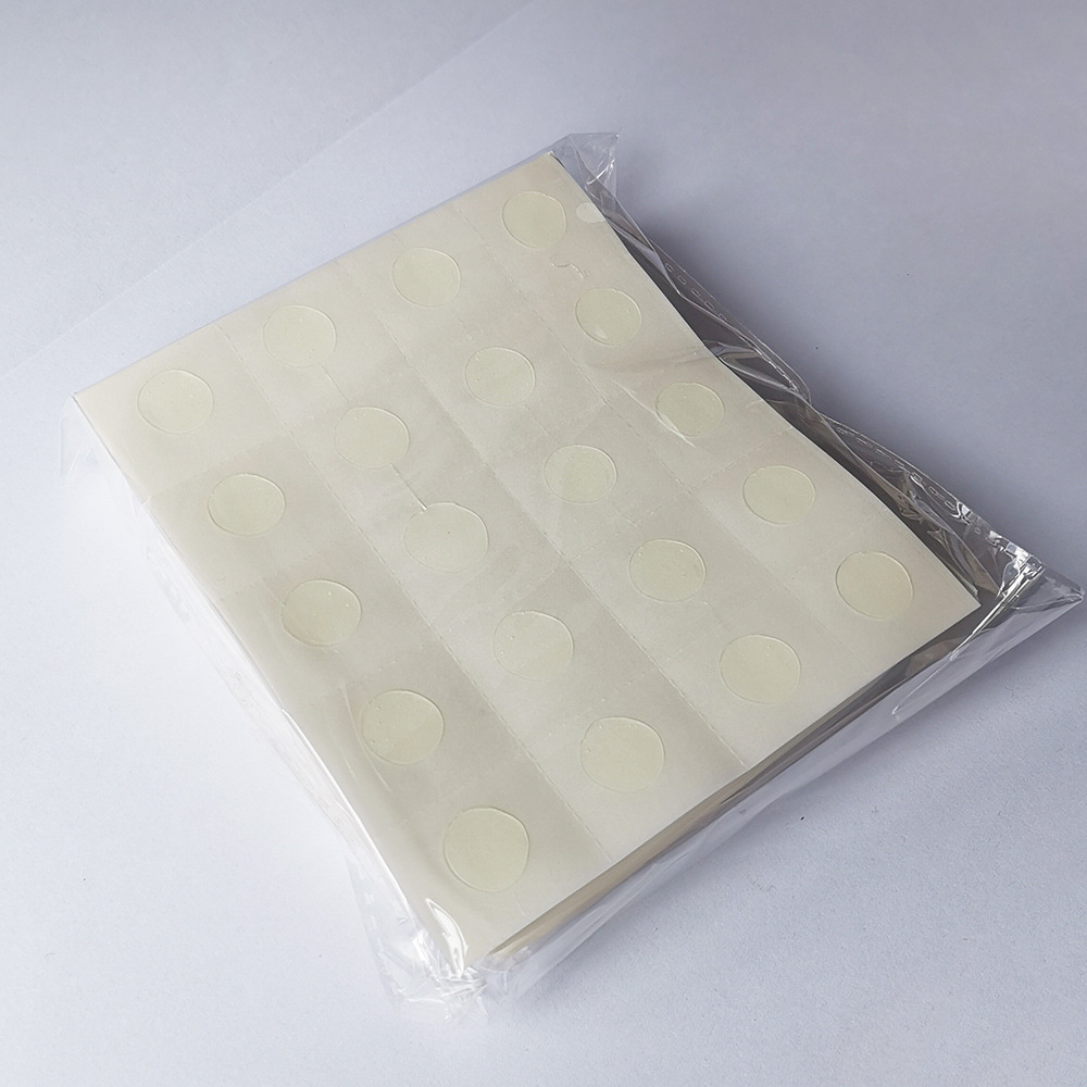 批发超粘不干胶 透明胶气球装饰布置圆点胶 20粒不留痕双面胶点