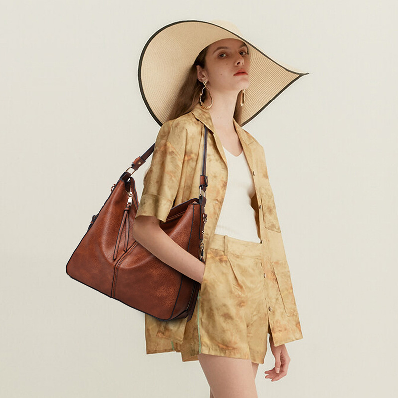 外贸包包女2023新款夏欧美时尚复古单肩斜跨托特bags女包