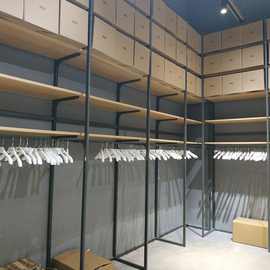 翔升厂方直供无印款展示架服装店货架陈列中岛钢木商用