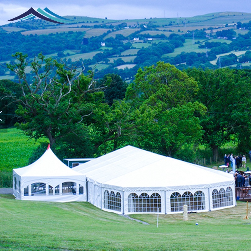 装配式展棚 户外露天婚礼酒席宴会铝合金德国大棚 欧式展览帐篷
