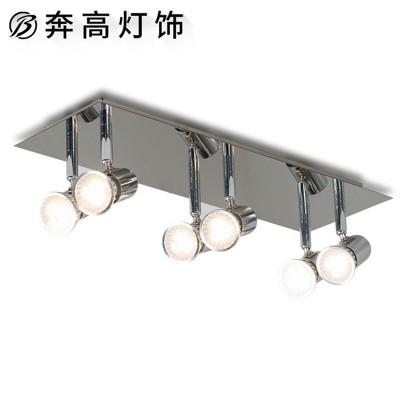 跨境led射灯gu10天花装饰聚光餐厅厨房明装背景墙画上吊顶