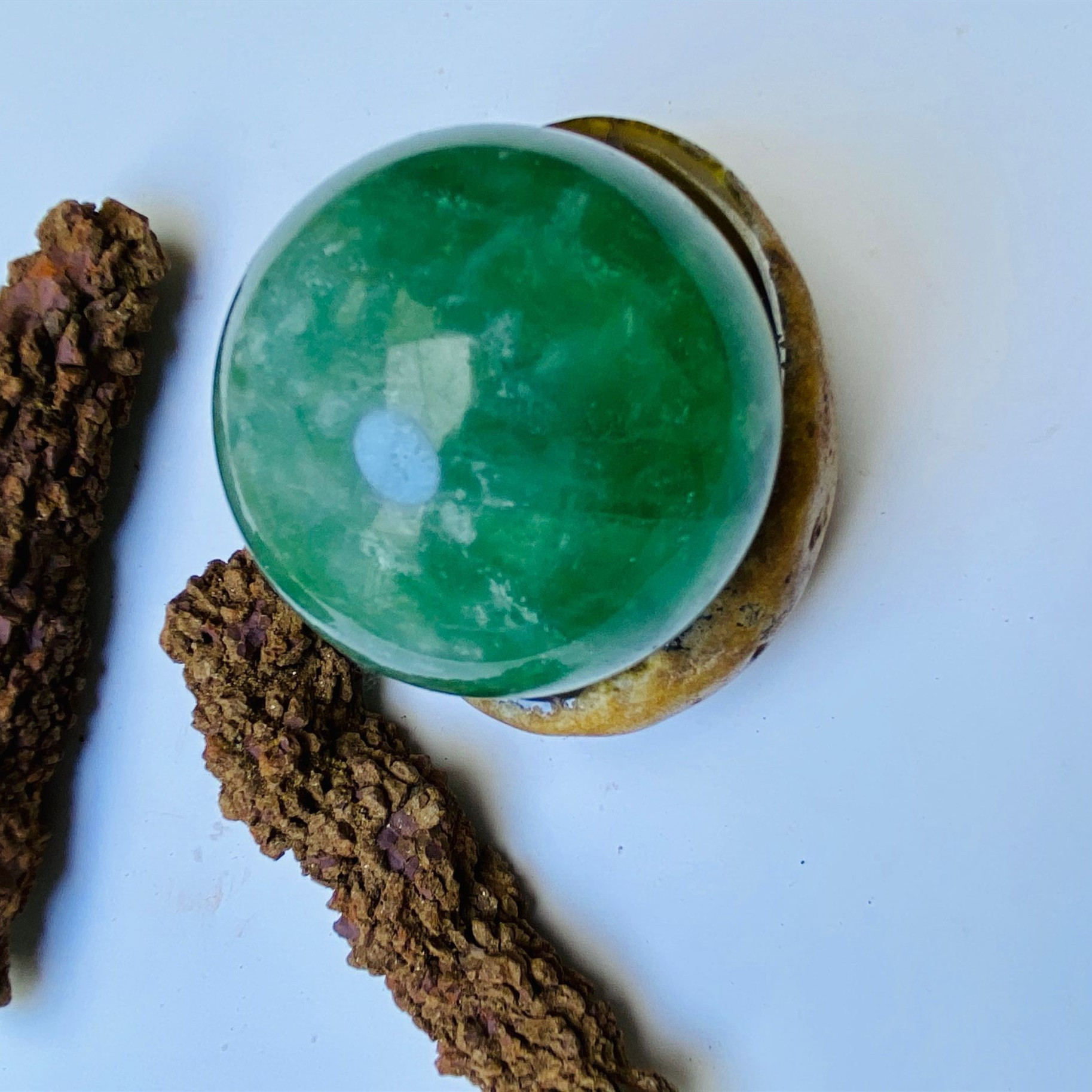 批发天然萤石 水晶球 绿萤石球 七彩萤石球 工艺品摆件-阿里巴巴