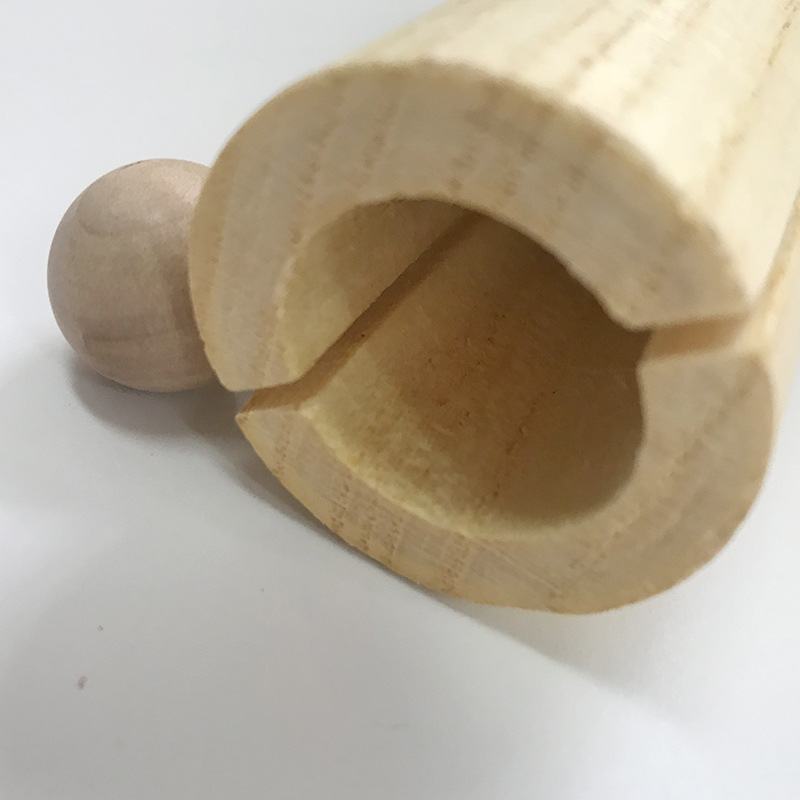 木质响筒幼儿早教音乐节奏器单音梆子小单响奥尔夫打击乐器单响筒