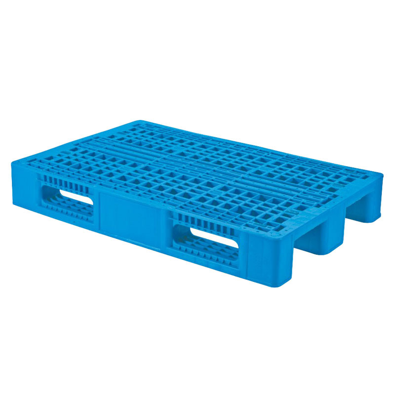 blue thickened mesh sichuan-shaped moisture-proof plastic tray plastic card board can be added with steel pipe plastic card board forklift tray