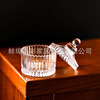 originality Mini Yurt Candy dish crystal Glass Storage tank decorate Bracelets storage box With cover originality Mini Yurt Candy dish crystal Glass Storage tank decorate Bracelets storage box With cover