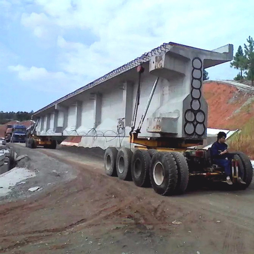架桥机运梁车 梁场运梁车 200t轮胎运梁车 运梁平车 路桥运梁炮车