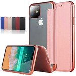 适用iphone14promax手机皮套 苹果15肤感菱形 13插卡翻盖保护壳