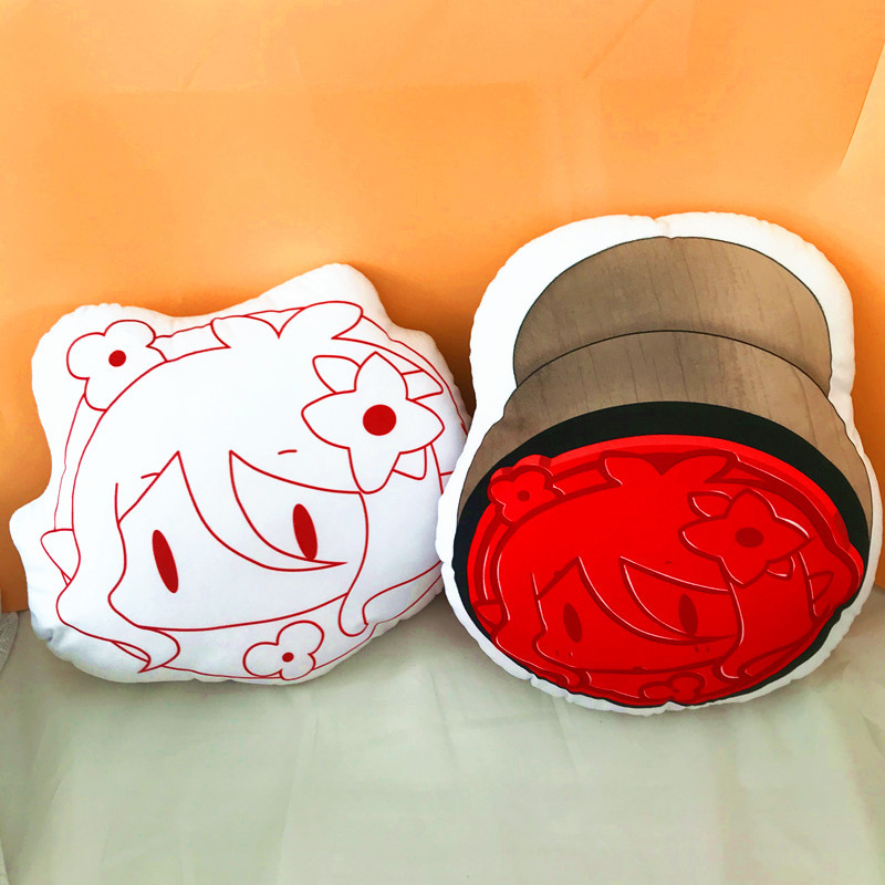 princess link cushion double-sided printing cocoa seal shaped pillow anime peripheral in stock wholesale