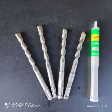 三石冲击钻头电锤钻头钻墙钻混泥土墙方头圆头-阿里巴巴