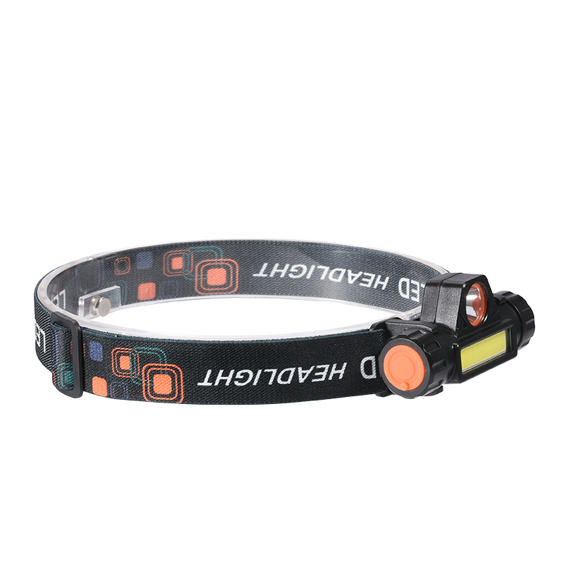 Multifunctional Major Headlamp Built-in 14500 Lithium Battery Outdoor Usb Direct Charging Work Light