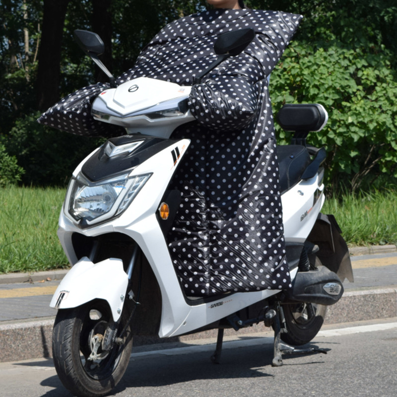 Fleece-Lined Windproof Wrap Wholesale E-Bike Windshield Winter Warm Thickened Windproof Quilt One-Piece Rain-Proof Windproof Quilt