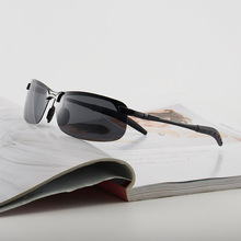 厂家直销变色偏光太阳镜新款墨镜男士时尚运动骑行眼镜3043