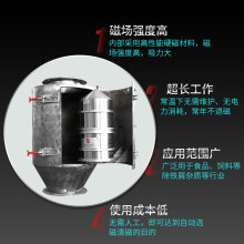 恒富机械河砂选铁设备永磁筒 宠物饲料机械永磁筒 干式强磁选机