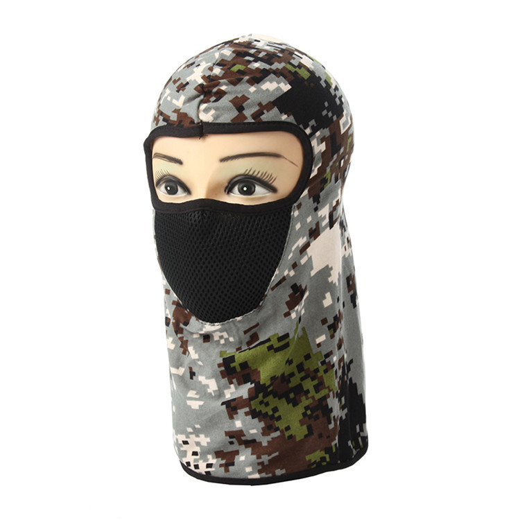 Cycling Mask Face Care Headgear Outdoor Sports Sun Protection Camouflage Printed Mask Sleeve Cap Helmet Liner Cap Cross-Border
