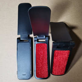 衣服粘毛器衣物清洁静电刷除尘毛刷可印LOG广告刷折叠除去毛球