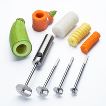 304不锈钢蔬菜挖心取芯器挖孔神器抽芯工具vegetable cutter