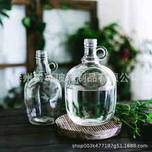 吊钟马醉木玻璃花瓶欧式花瓶美式乡村小口插花瓶家居装饰水培摆件