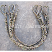 10-60mm插编钢丝绳 牢固可靠起重钢丝绳 批发油性吊具钢丝绳