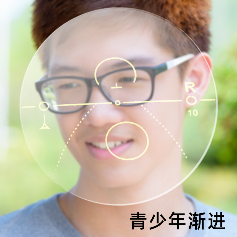 56青少年渐进add 1.50镜片1.61 1.