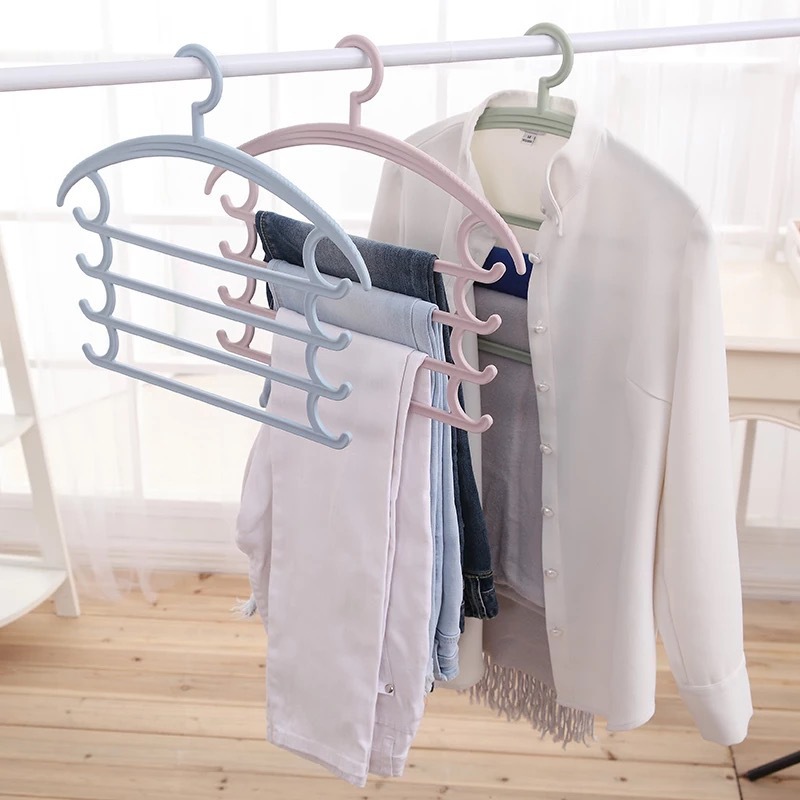 橱柜用可挂多层衣柜裤架挂衣架 家用裤子围巾架子收纳衣架挂架