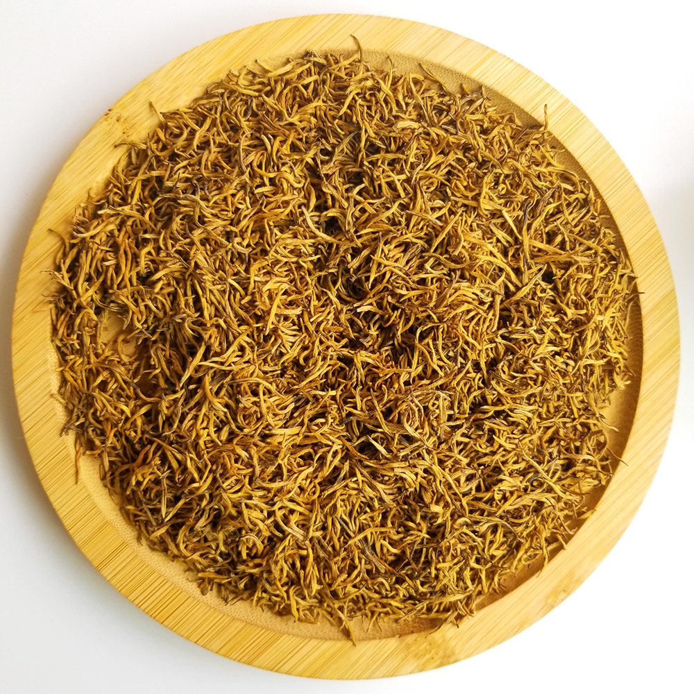 2024明前金骏眉黄金芽茶 黄芽占比98%货源直销蜜香型500g实物拍摄