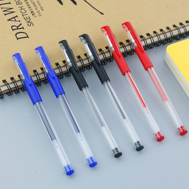 european standard 0.5mm bullet gel pen creative stationery syringe ball pen office supplies signature pen factory wholesale