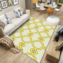厂家批发土耳其北欧地毯 客厅沙发茶几垫现代简约欧美风客厅地毯