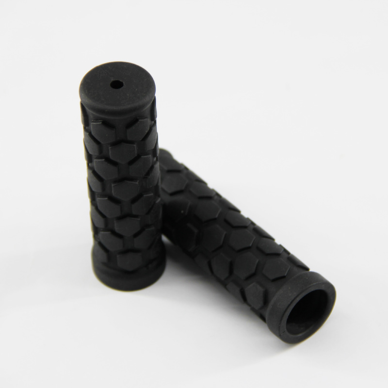 Cross-Border Bicycle Plastic Handle Cover Manufacturers Directly Sell Mountain Bike Anti-Skid Shock Absorption Handle Cover Bicycle Handle Grip