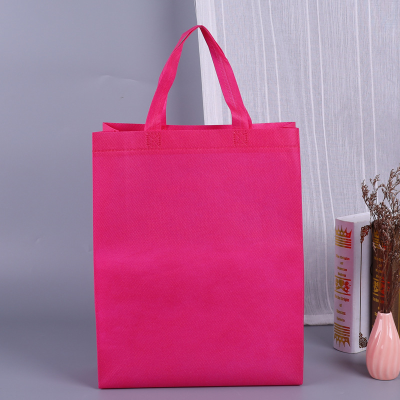 In Stock Non-Woven Handbag Customized Shopping Bag Packaging Bag Non-Eco-friendly Bag Customized Laminated Non-Woven Bag Customized