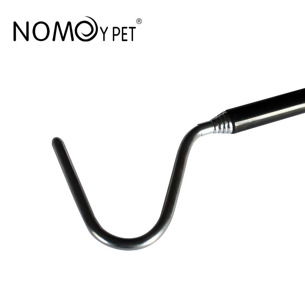 Nomo Black Snake Hook 100cm Snake Supplies Snake Tools Stainless Steel Snake Hook Snake Clip Snake Catching