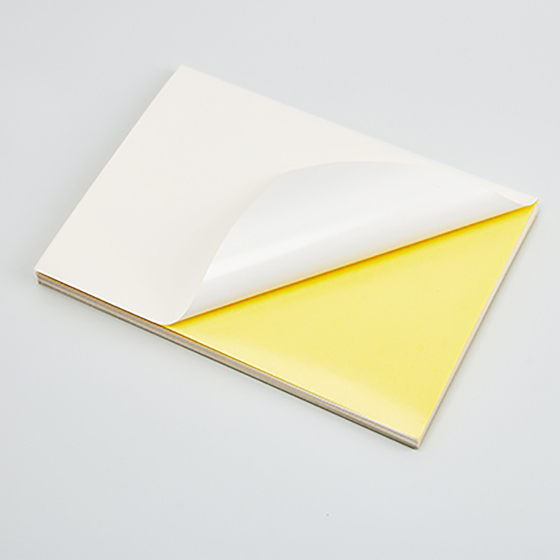 a3不干胶纸 书写背胶纸哑光面空白激光喷墨唛头不干胶标签 标签纸