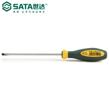 Sata/世达五金工具G系列三色柄一字形螺丝批63701- 63723螺丝刀