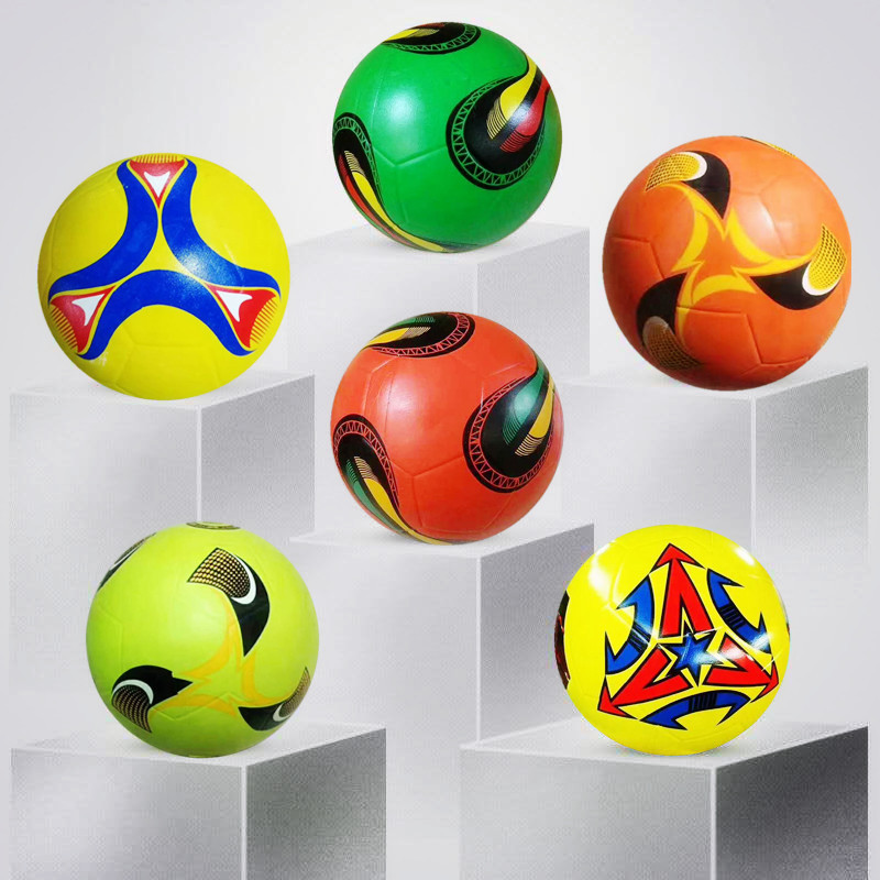 [Spot] Factory Direct Supply No. 4 No. 5 Glossy Rubber Football Cheap Football Foreign Trade Football Wholesale