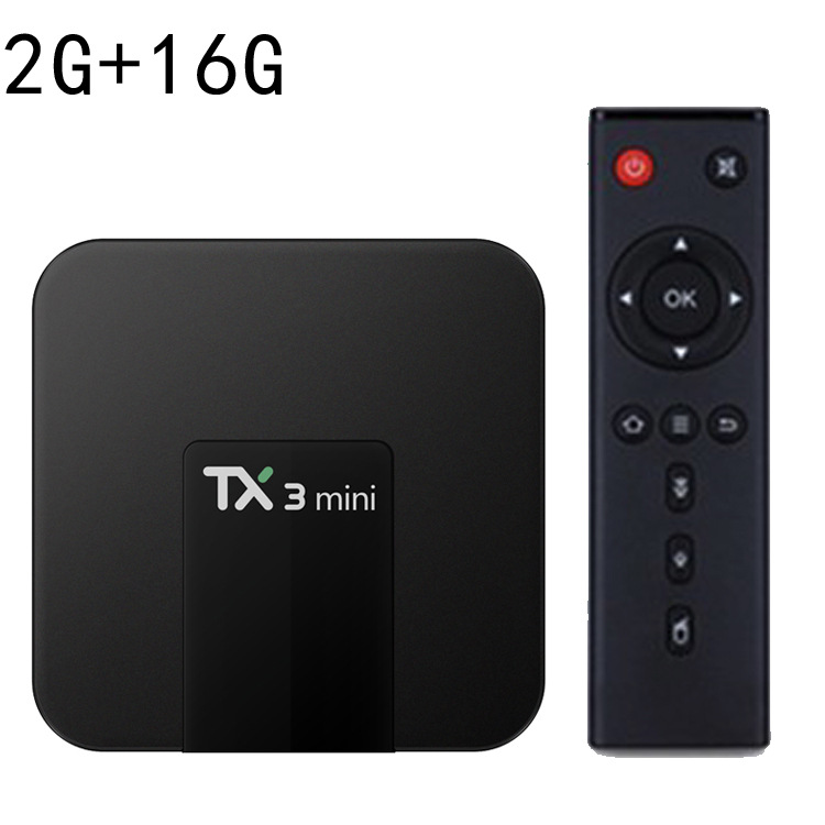 TX3 Mini 带数显TV BOX  机顶盒 H313 双WIFI 带蓝牙高清4K