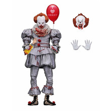 Neca小丑回魂 7寸可动 Pennywise 小丑血腥特别版 可动人偶手办