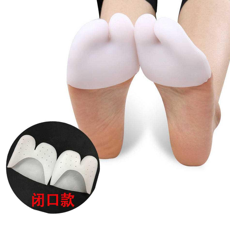 front sole cover ballet toe protection toe-tip sleeve forefoot pad toe sleeve men and women silicone toe sleeve