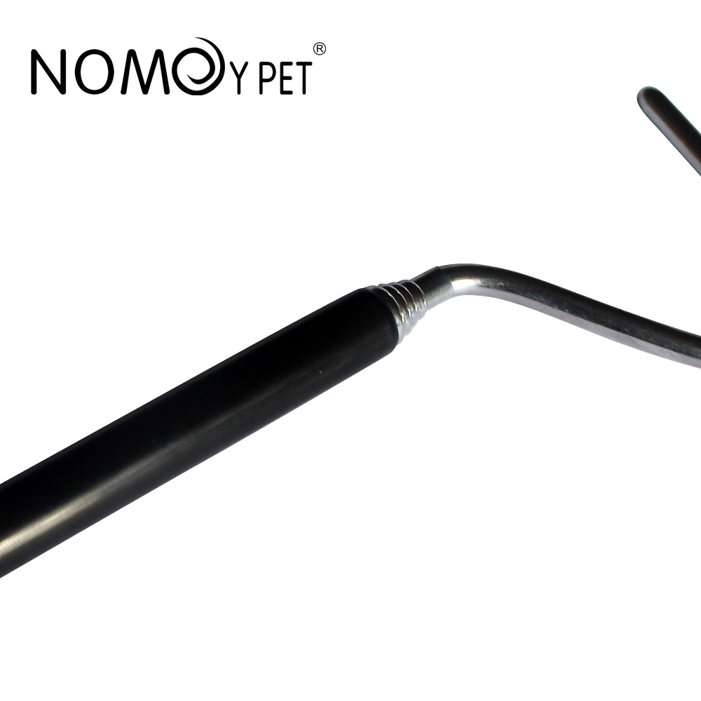 Nomo Black Snake Hook 100cm Snake Supplies Snake Tools Stainless Steel Snake Hook Snake Clip Snake Catching