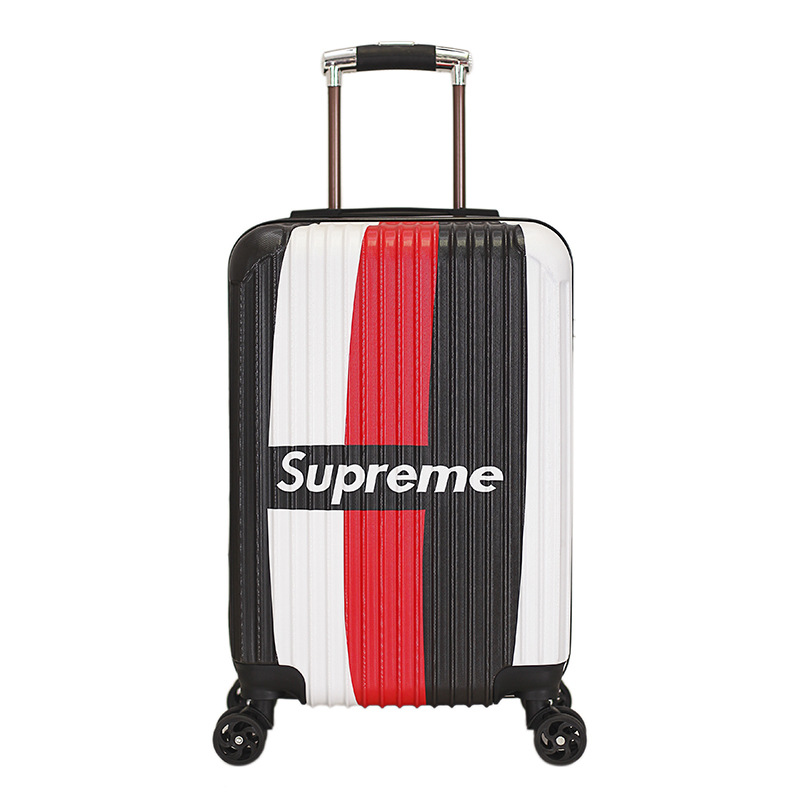 Gift Printed Cornerite Trolley Case Universal Wheel Zipper Luggage 20/24-Inch Student Suitcase Luggage