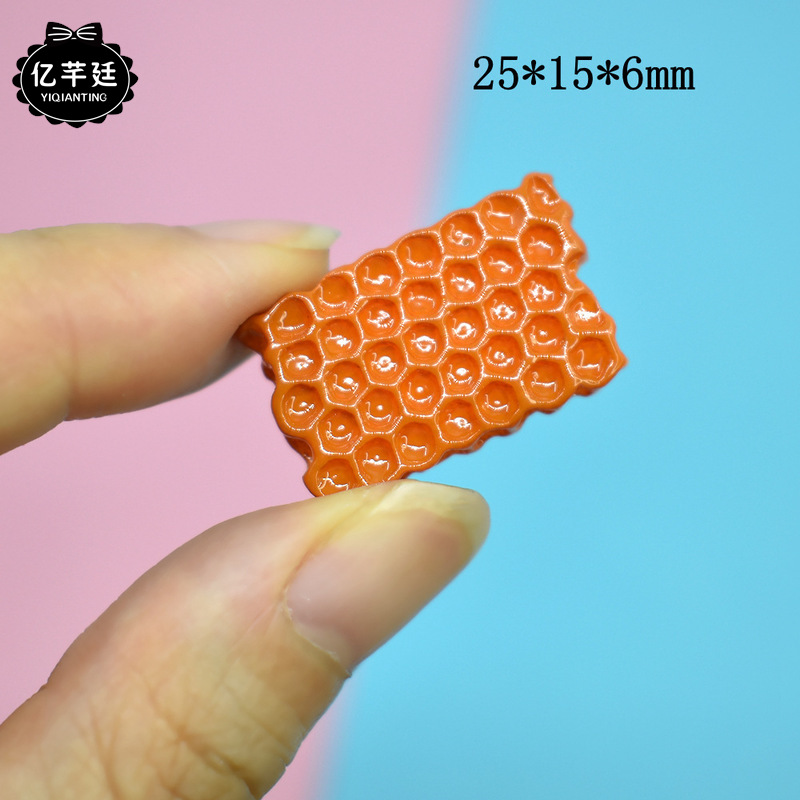 simulation honey honeycomb candy toy accessories japanese style candy toy dollhouse miniature mold toys play house toys wholesale