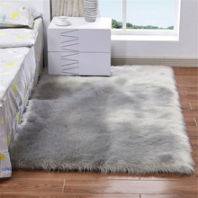 一件代发现代简约仿羊毛地毯地垫卧室客厅床边毯飘窗垫沙发茶几垫