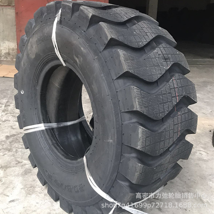 5/70-16大花纹铲车轮胎工程胎矿山花纹防扎抗压现货20.