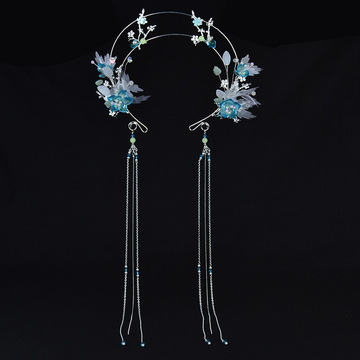 汉服懒人发箍古风发饰发型流苏造型神器发箍百搭超仙汉服头饰